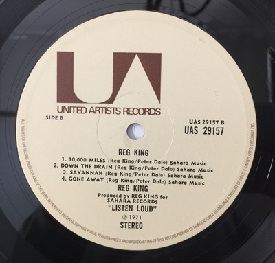 Lot 400 - REG KING - REG KING LP (UAS 29157 - UNITED ARTISTS RECORDS)