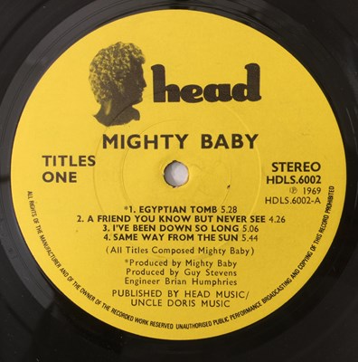 Lot 405 - MIGHTY BABY - MIGHTY BABY LP (HDLS.6002 - ORIGINAL UK PRESSING)