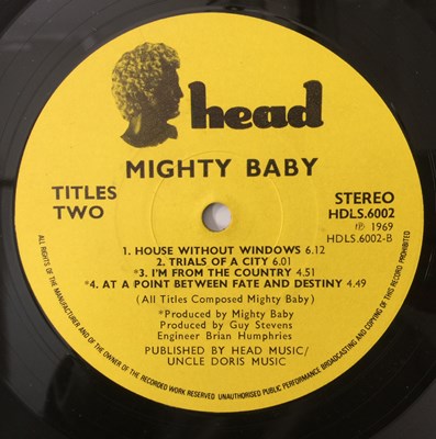 Lot 405 - MIGHTY BABY - MIGHTY BABY LP (HDLS.6002 - ORIGINAL UK PRESSING)