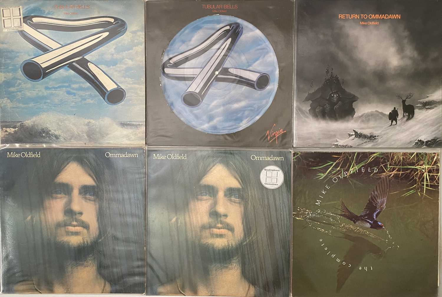 Lot 94 - MIKE OLDFIELD/JETHRO TULL - LP COLLECTION