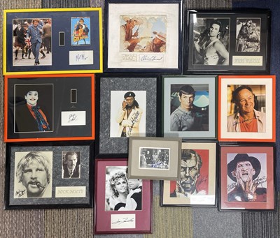 Lot 162B - HOLLYWOOD STARS - SIGNED ITEMS.