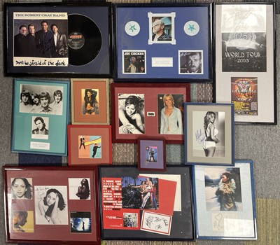 Lot 162F - SIGNED MUSIC ITEMS.