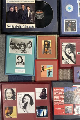 Lot 162 - SIGNED MUSIC ITEMS.