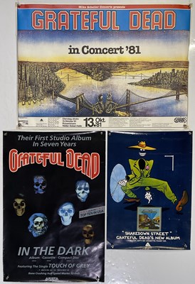 Lot 211 - THE GRATEFUL DEAD POSTERS.