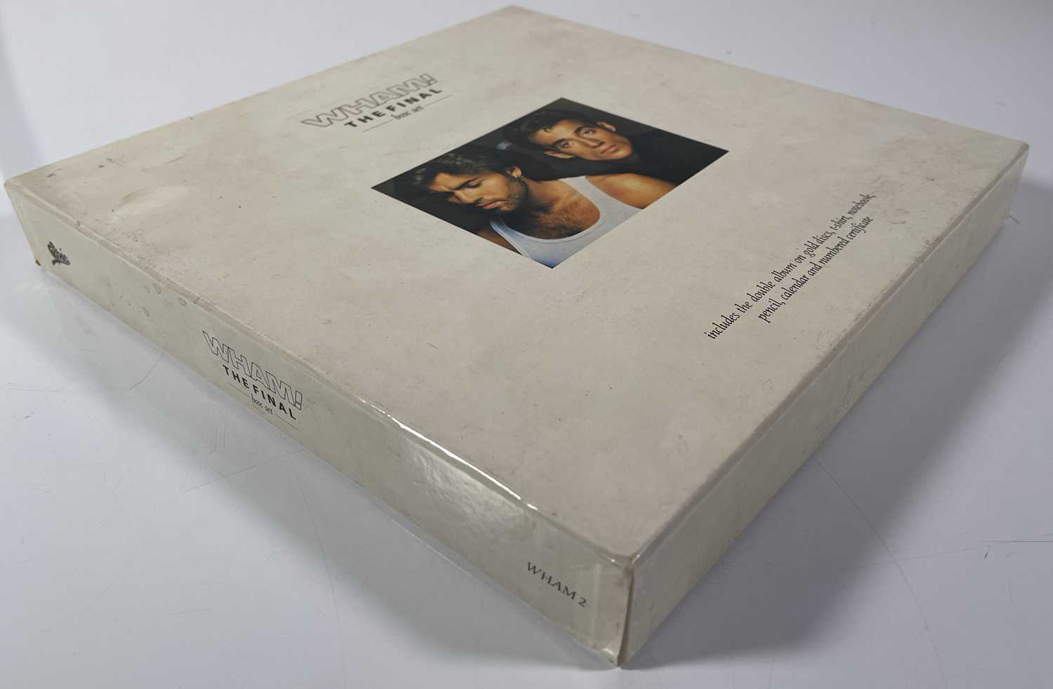 Lot 58 - WHAM! THE FINAL BOXSET COMPLETE WITH SEALED T-SHIRT. ﻿