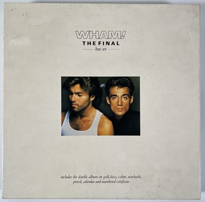 Lot 58 - WHAM! THE FINAL BOXSET COMPLETE WITH SEALED T-SHIRT. ﻿