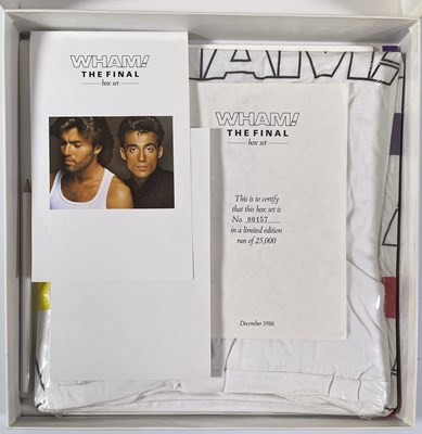 Lot 58 - WHAM! THE FINAL BOXSET COMPLETE WITH SEALED T-SHIRT. ﻿