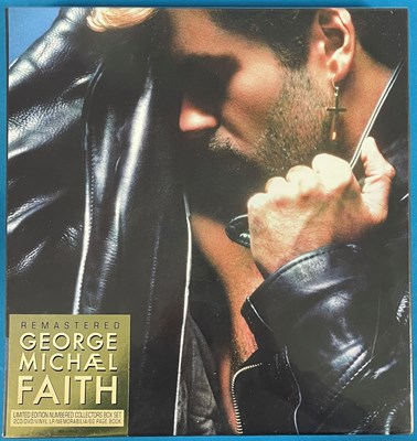 Lot 600 - GEORGE MICHAEL - FAITH - STILL SEALED LIMITED EDITION BOXSET.