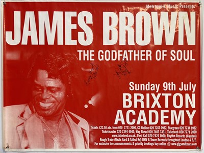 Lot 381 - SIGNED JAMES BROWN CONCERT POSTER