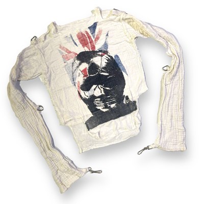 Lot 363 - PUNK FASHION - ORIGINAL SEDITIONARIES MUSLIN SHIRT.