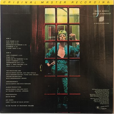 Lot 139 - David Bowie - Ziggy Stardust LP (MFSL 1-064 - Audiophile)