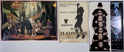 Lot 212 - MADNESS POSTERS.