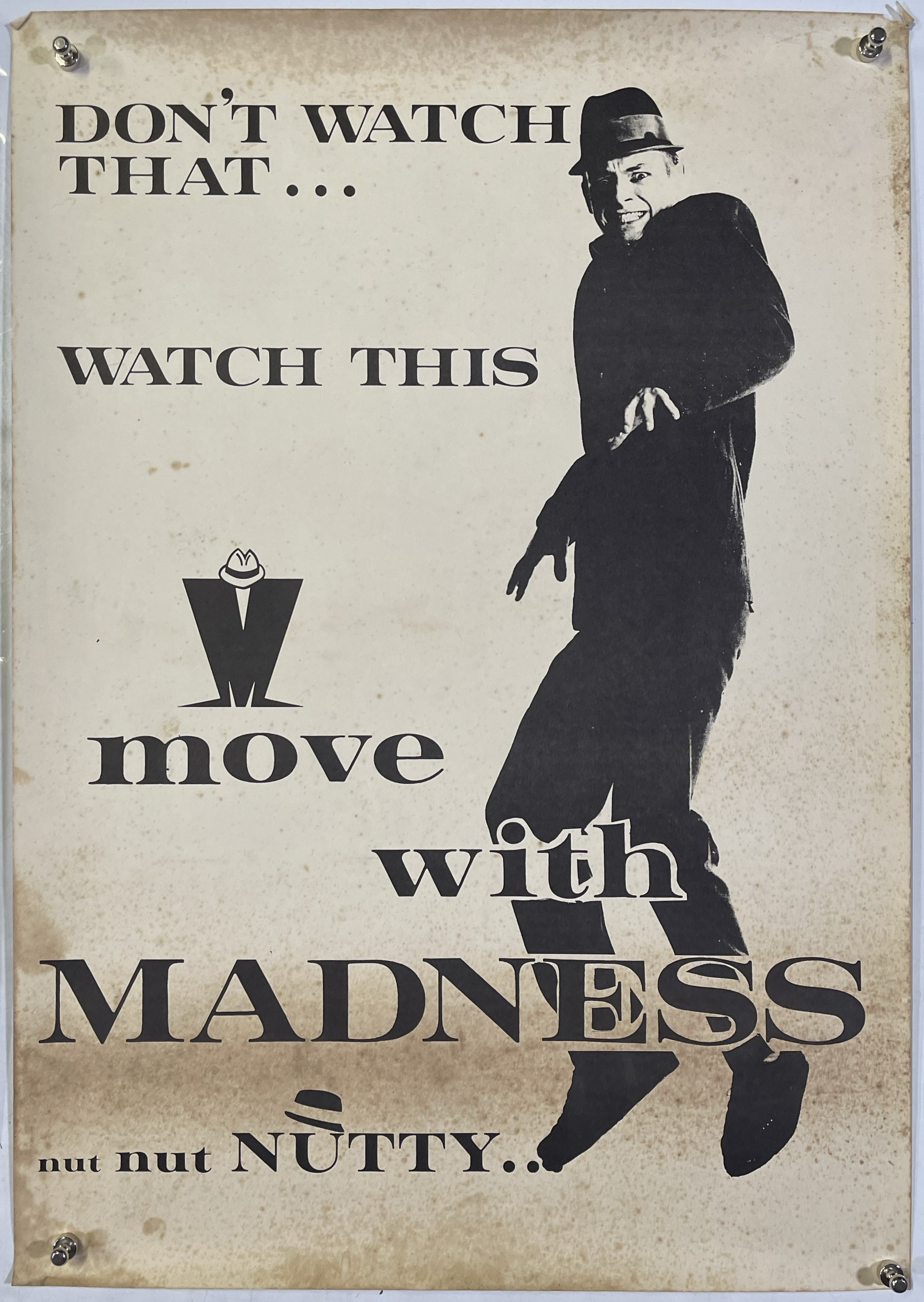 Lot 212 - MADNESS POSTERS.