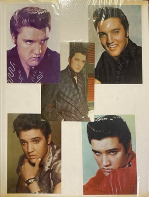 Lot 390 - ELVIS PRESLEY COLLECTABLES INC COINS / POSTERS / FLESH POTS BUST.