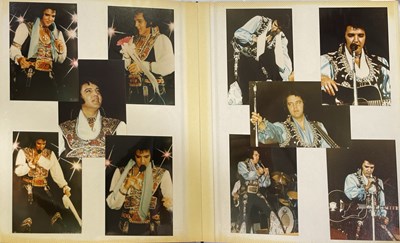 Lot 390 - ELVIS PRESLEY COLLECTABLES INC COINS / POSTERS / FLESH POTS BUST.