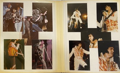 Lot 390 - ELVIS PRESLEY COLLECTABLES INC COINS / POSTERS / FLESH POTS BUST.