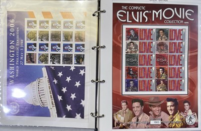 Lot 390 - ELVIS PRESLEY COLLECTABLES INC COINS / POSTERS / FLESH POTS BUST.