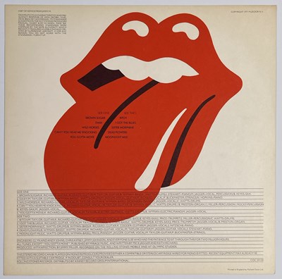 Lot 313 - THE ROLLING STONES - STICKY FINGERS (LARGE ZIP) SIGNED BY MICK TAYLOR.