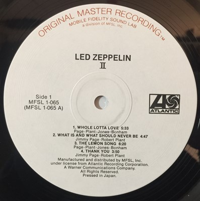 Lot 141 - Led Zeppelin - II LP (MFSL 1-065 - Audiophile)