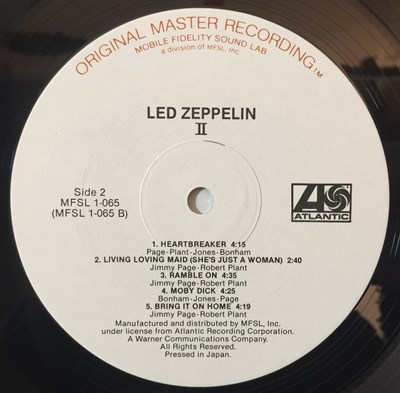 Lot 141 - Led Zeppelin - II LP (MFSL 1-065 - Audiophile)