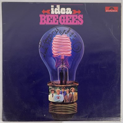 Lot 322 - DANNY'S SIGNED ALBUMS - INC BEE GEES.