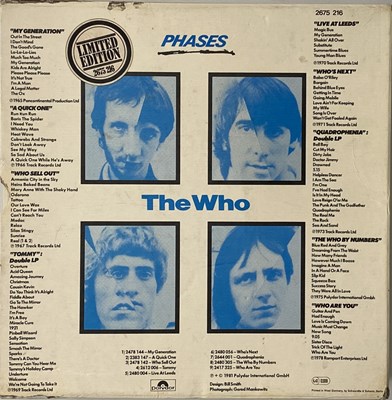 Lot 159 - THE WHO - PHASES (11 x LP BOX SET - POLYDOR 2675 216)