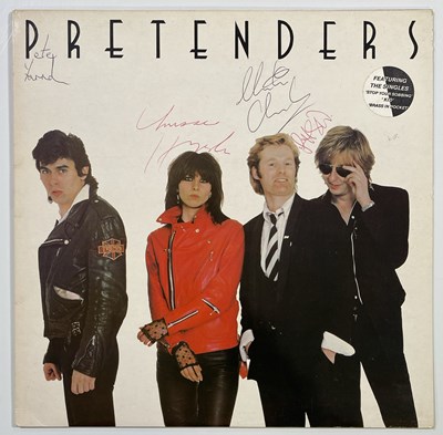 Lot 298 - THE PRETENDERS - FULLY SIGNED LP.