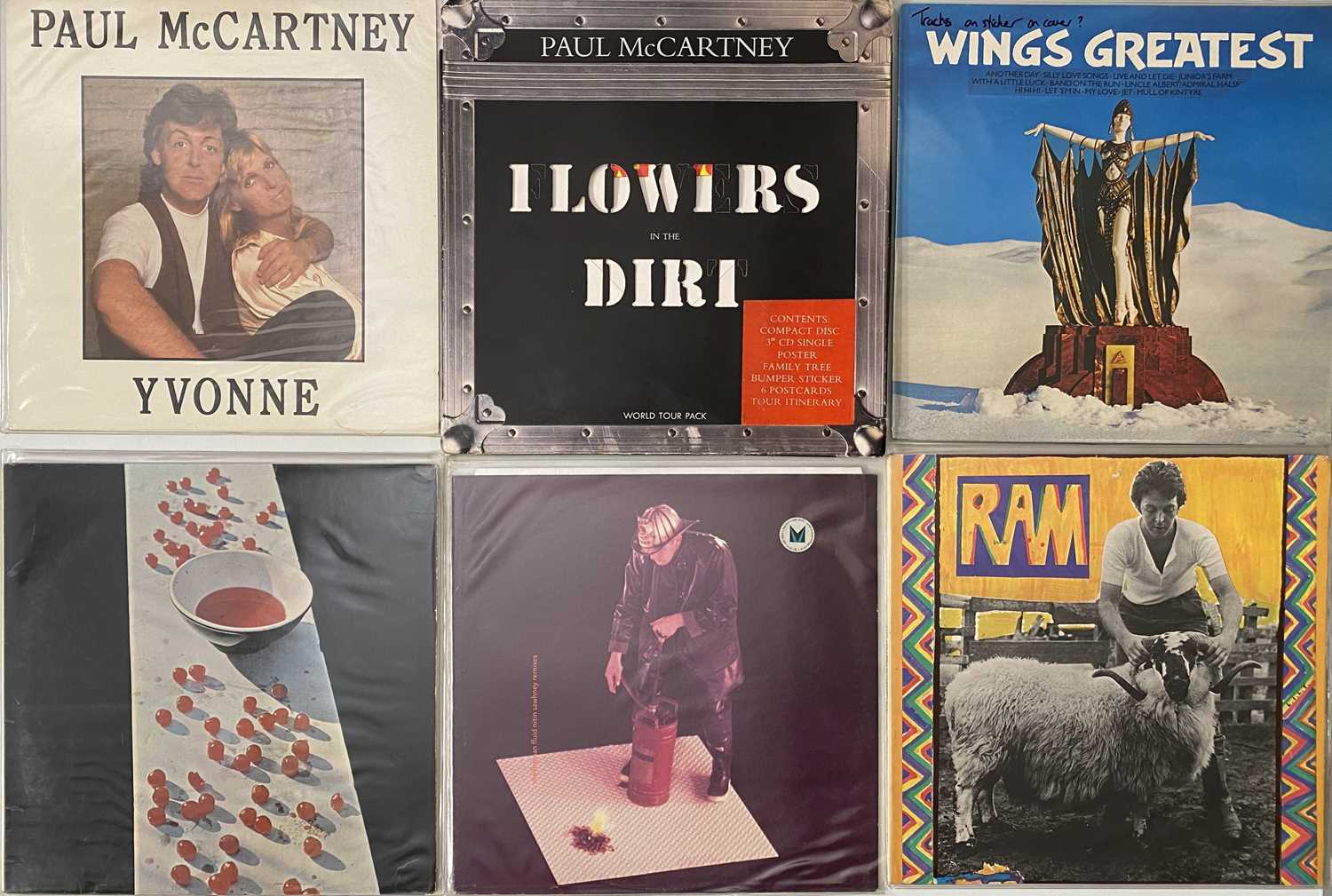 Lot 271 - PAUL MCCARTNEY & WINGS - LP/ 12" COLLECTION