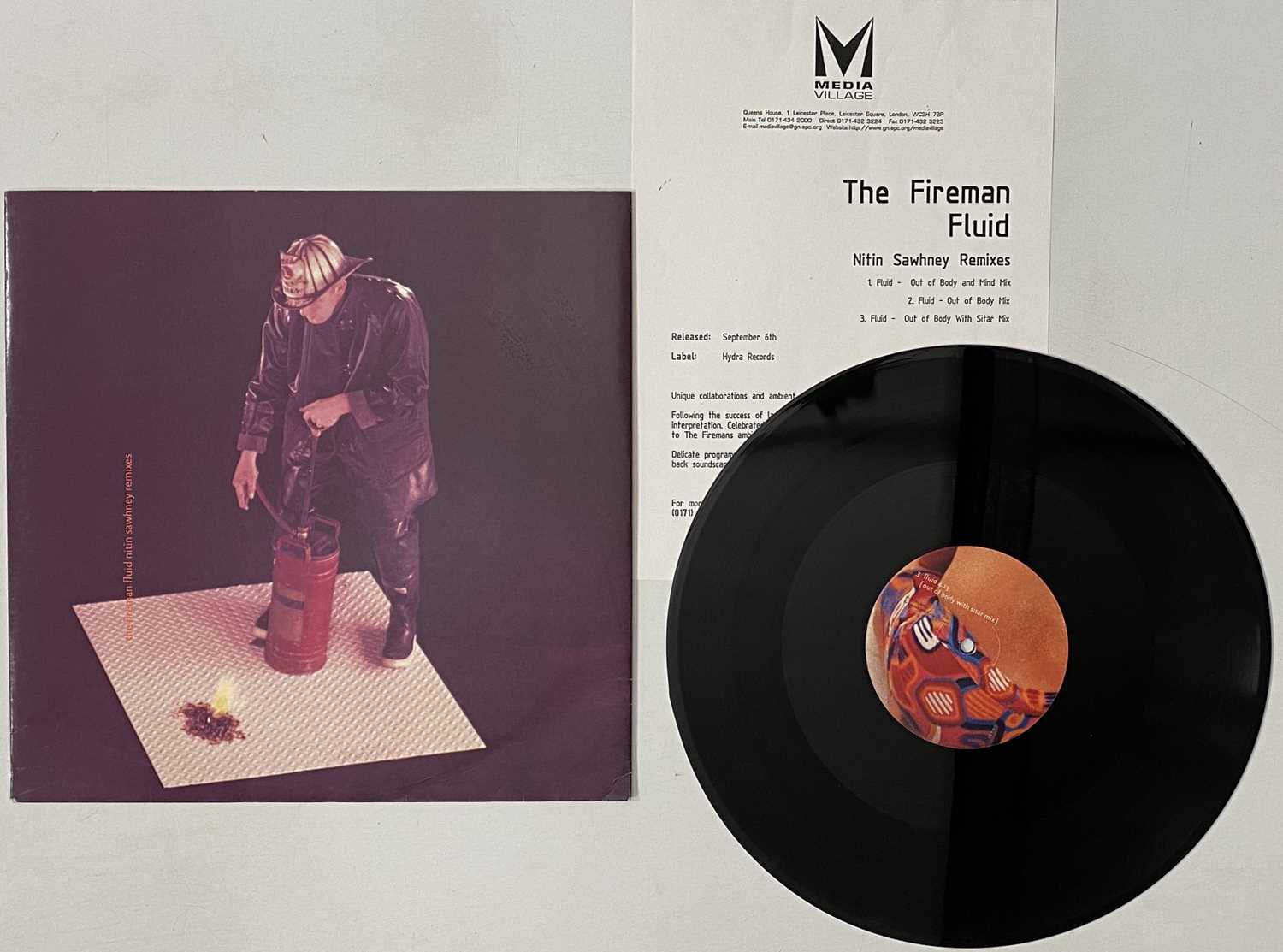 Fireman Rushes Mccartney Lot 262 - THE FIREMAN - LP/ 12