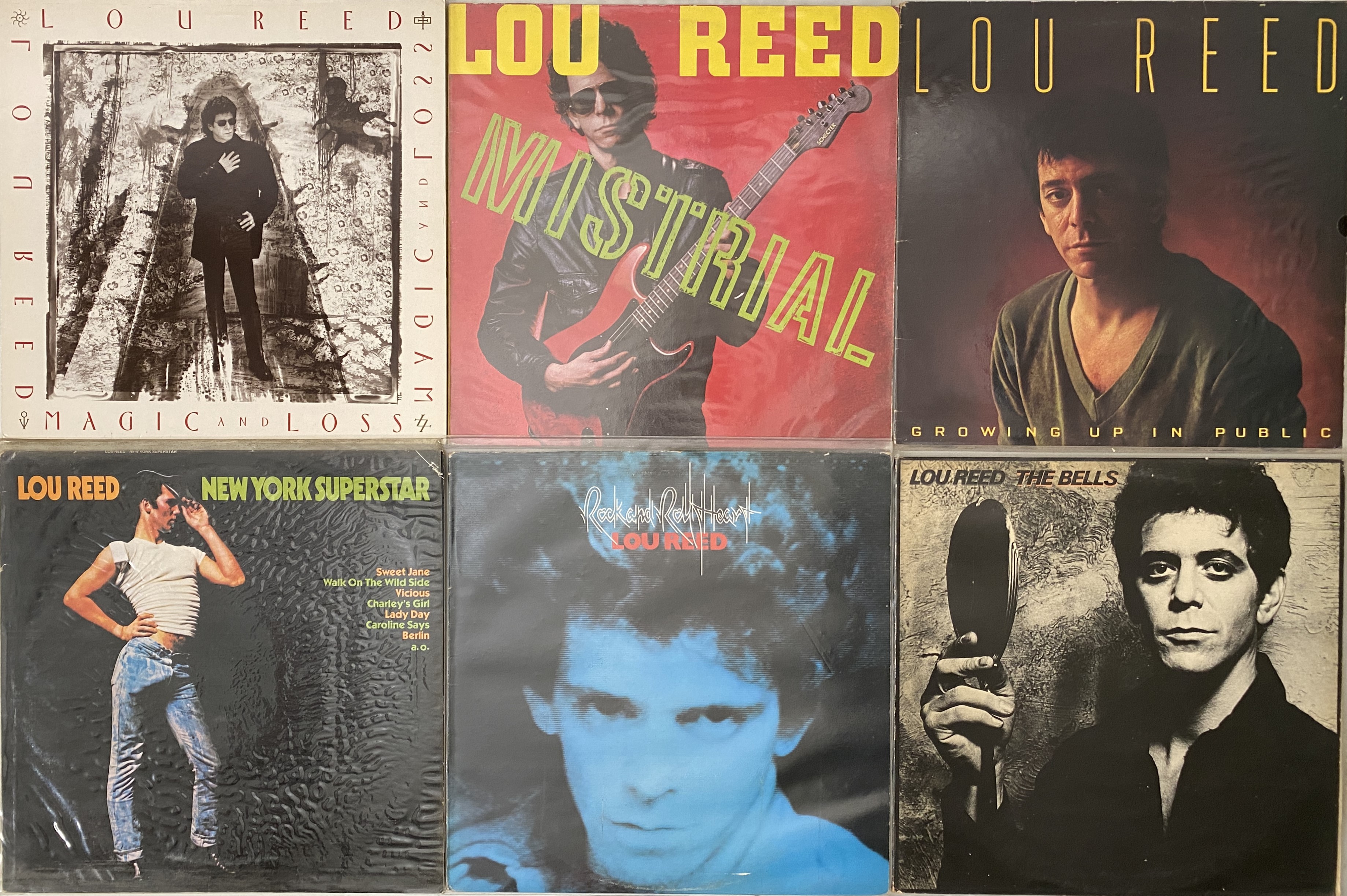 Lot 251 - LOU REED / RELATED - LP COLLECTION