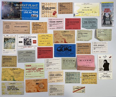 Lot 139 - ROCK/PUNK TICKET COLLECTION - 1970S.