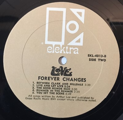 Lot 144 - Love - Forever Changes LP (US Allentown Mono - EKL 4013)