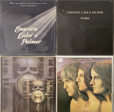 Lot 257 - EMERSON, LAKE & PALMER / RELATED - LP COLLECTION