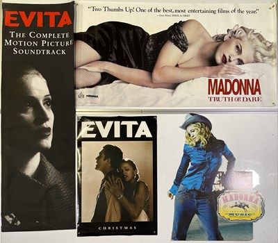 Lot 218 - MADONNA 'AVITA' PROMOTIONAL ITEMS.