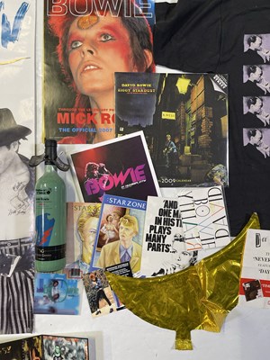 Lot 441 - DAVID BOWIE - MEMORABILIA INC PROMO ITEMS.