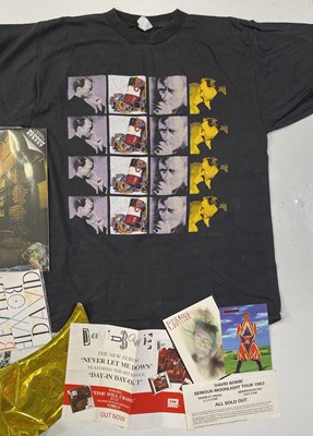Lot 441 - DAVID BOWIE - MEMORABILIA INC PROMO ITEMS.