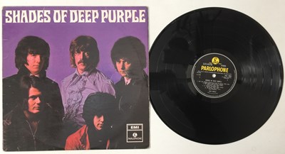 Lot 326 - DEEP PURPLE - SHADES OF DEEP PURPLE LP (UK STEREO ORIGINAL - PCS 7055)