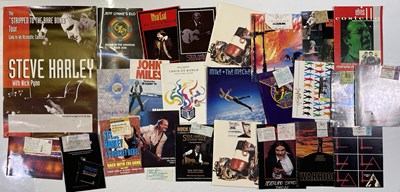 Lot 125 - 1980S - 00S CONCERT / TOUR PROGRAMME AND TICKET COLLECTION.