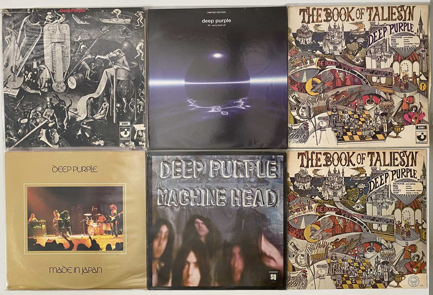 Lot 327 - DEEP PURPLE - LP COLLECTION