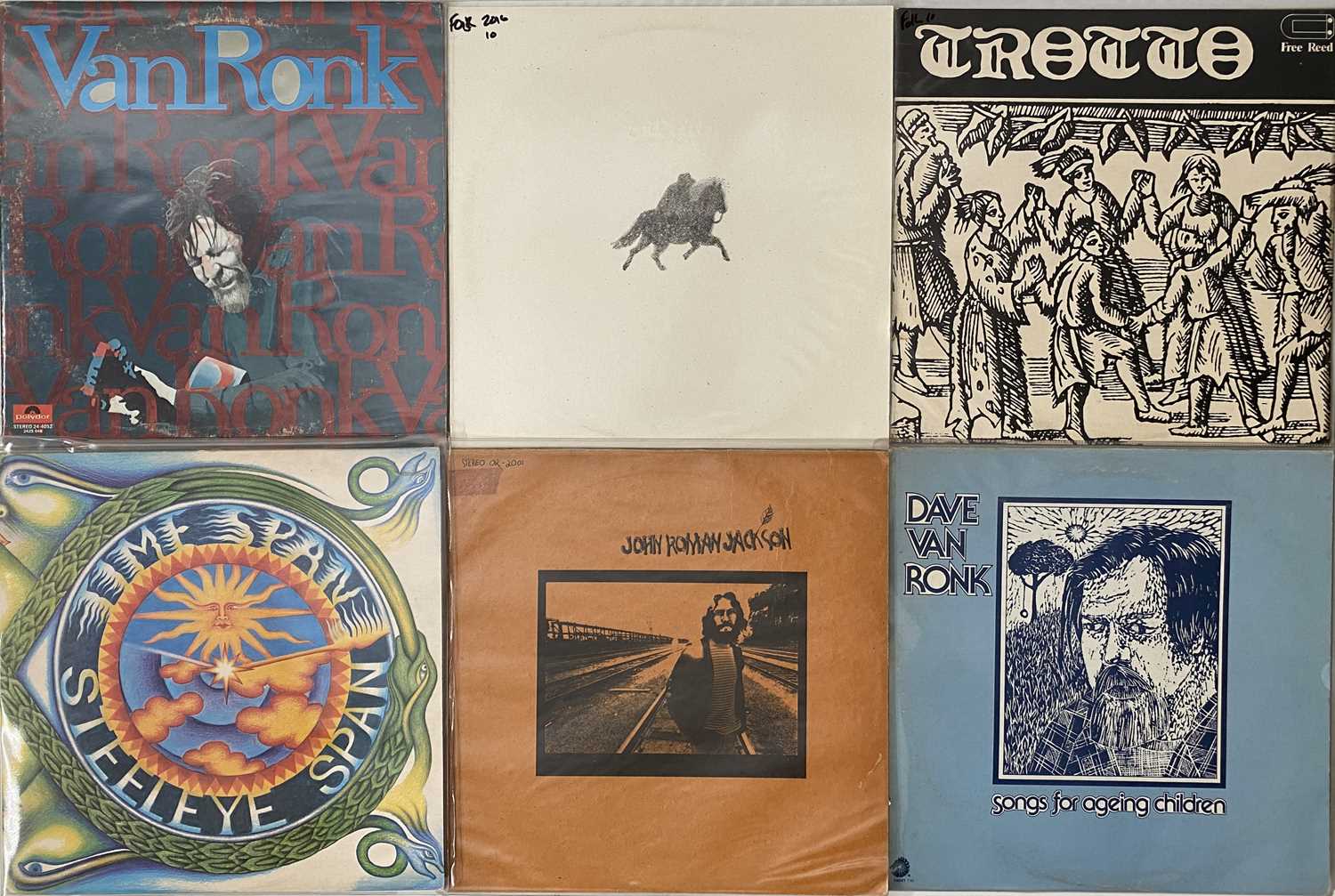 Lot 329 - FOLK - LP COLLECTION