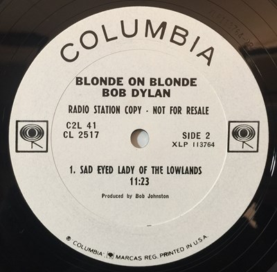 Lot 152 - Bob Dylan - Blonde On Blonde LP (US Radio Station Promo - C2L 41)