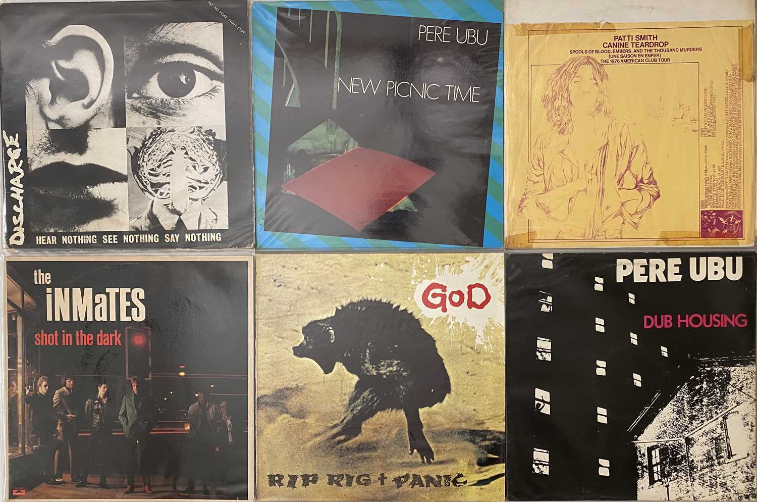 First Punk Wave Lot 185 - PUNK/ WAVE - LP COLLECTION