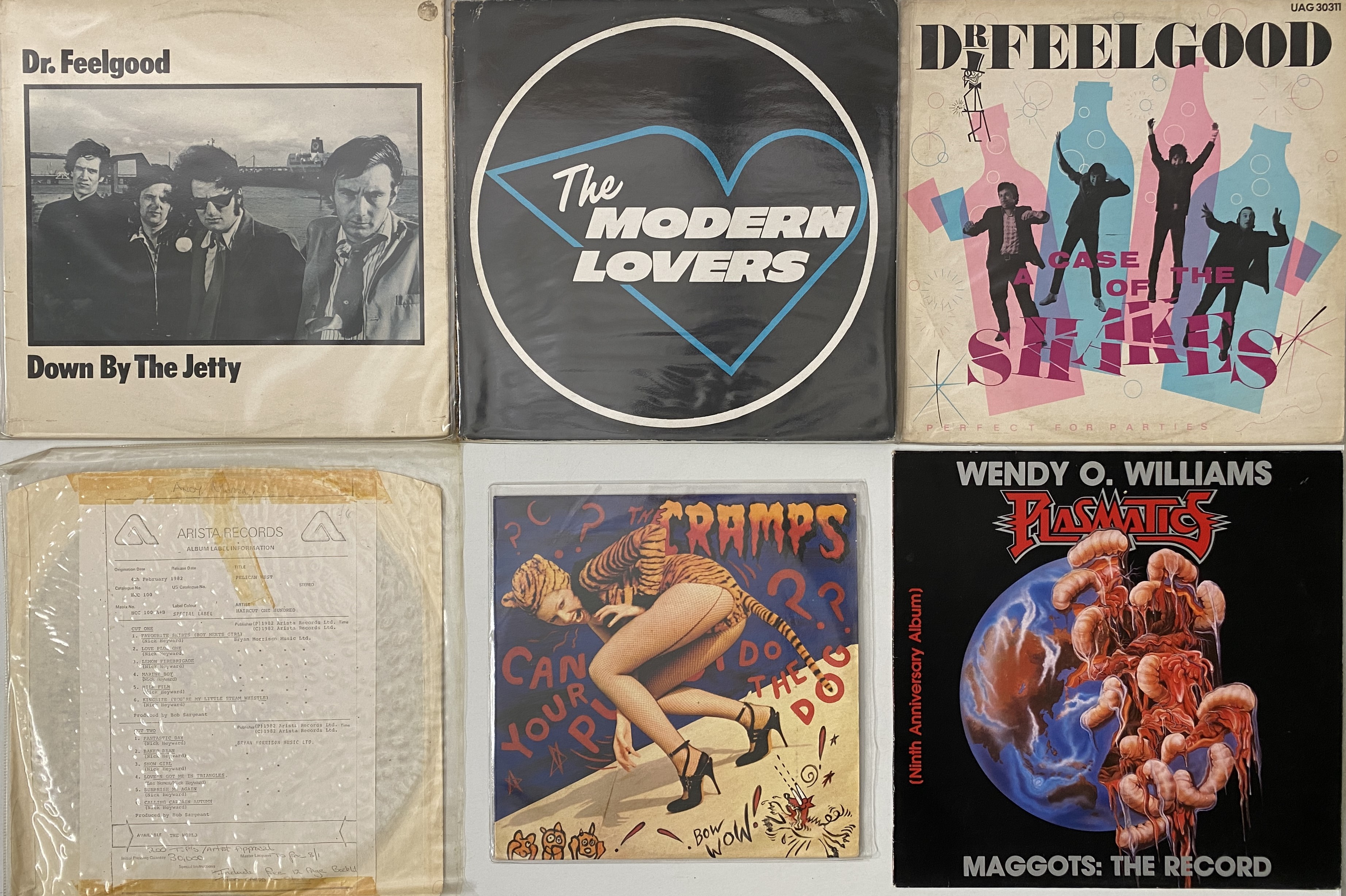 Lot 187 - PUNK/ WAVE - LP COLLECTION