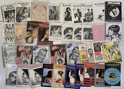 Lot 107 - SOUL & BLUES MAGAZINES/FANZINES.