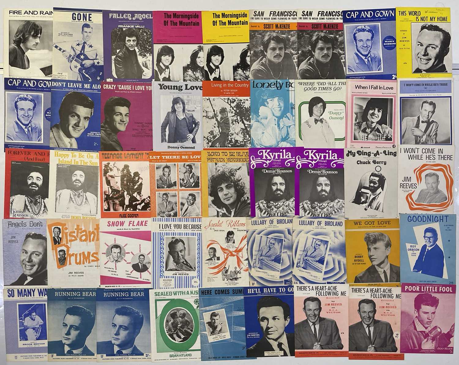 Lot 122 - SHEET MUSIC COLLECTION.