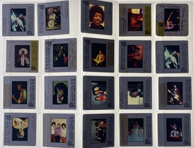 Lot 480 - JIMI HENDRIX - ORIGINAL COLOUR SLIDES AND PHOTOGRAPHS.