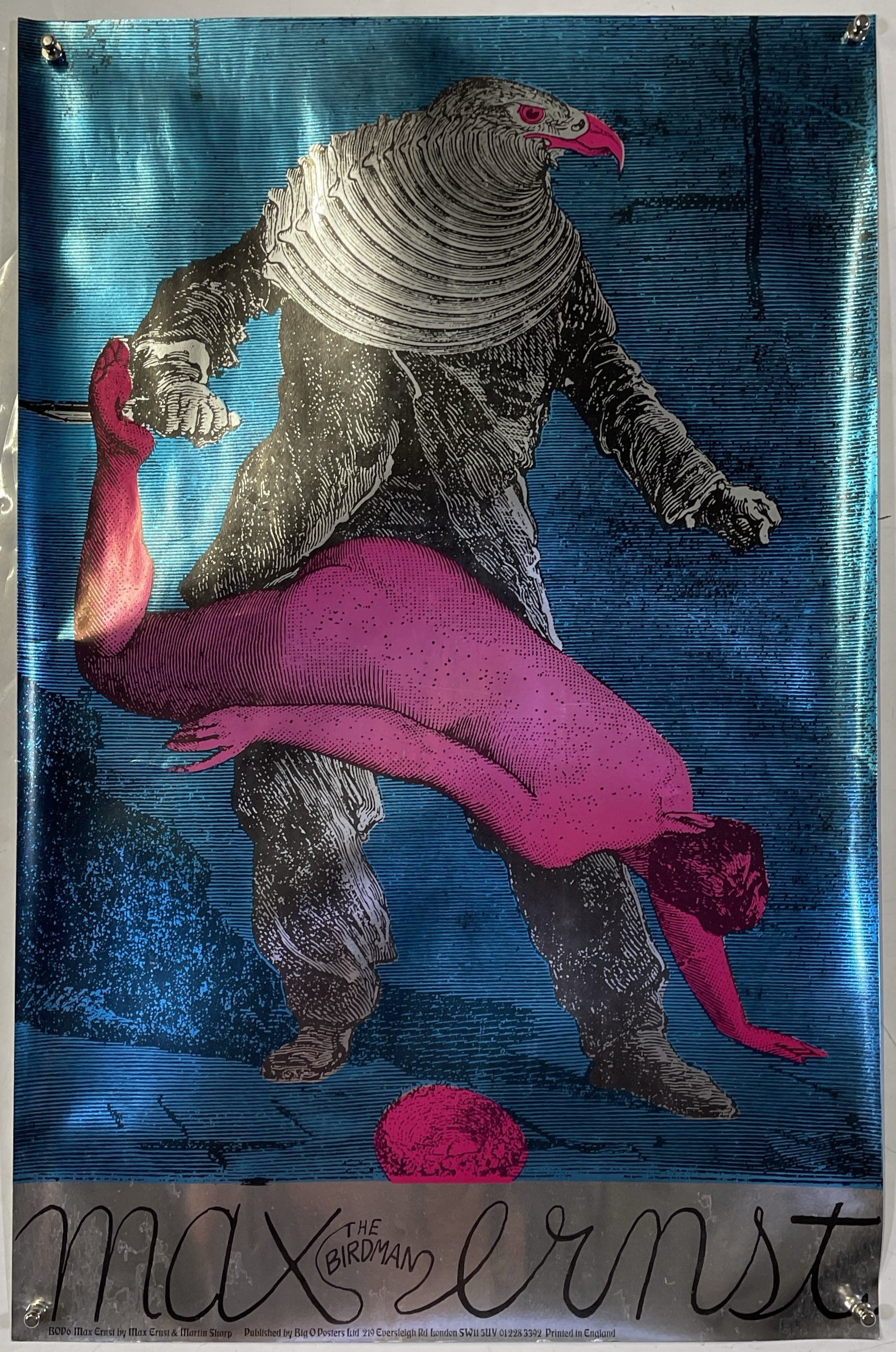 Lot 223 - MARTIN SHARP - BIG O POSTERS - MAX ERNST