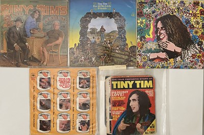 Lot 370 - TINY TIM / RELATED - LP / 12" PACK (INC MEM)