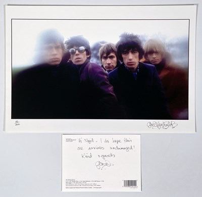 Lot 401 - THE ROLLING STONES - GERED MANKOWITZ SIGNED LIMITED EDITION PRINT.