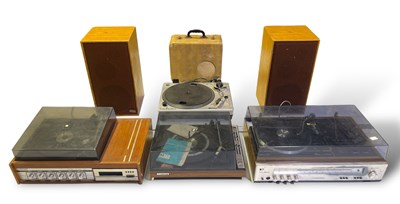 Lot 10 - RECORD PLAYERS & SPEAKERS.